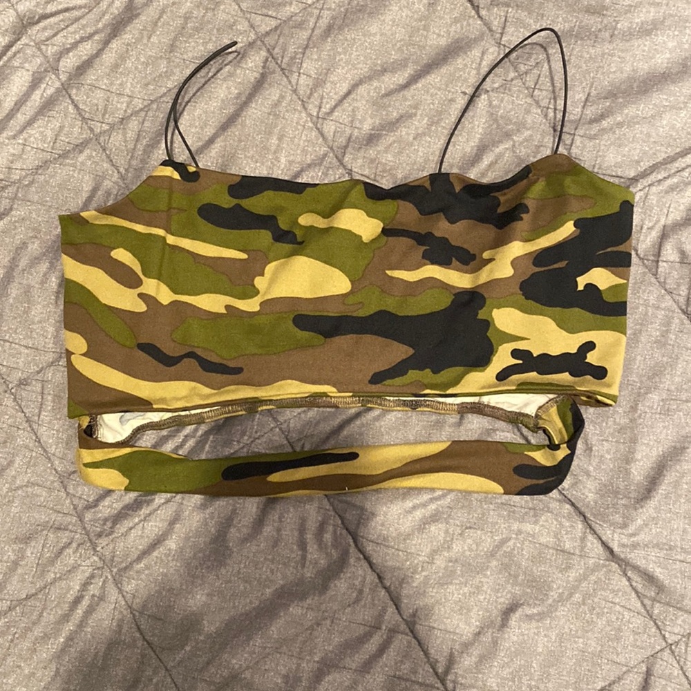 Camouflage Crop top